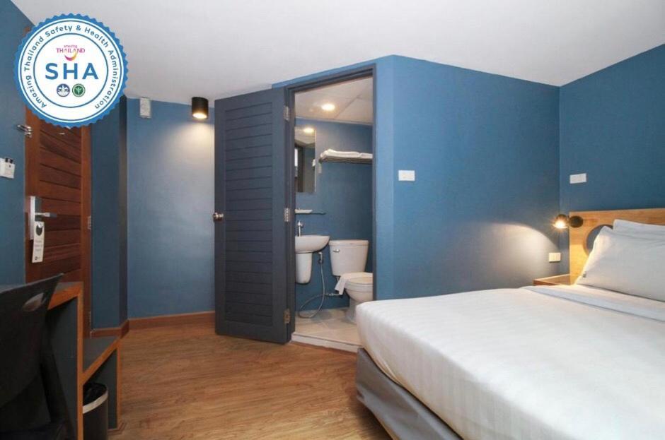 Hotel Mybed Ratchada Bangkok Esterno foto