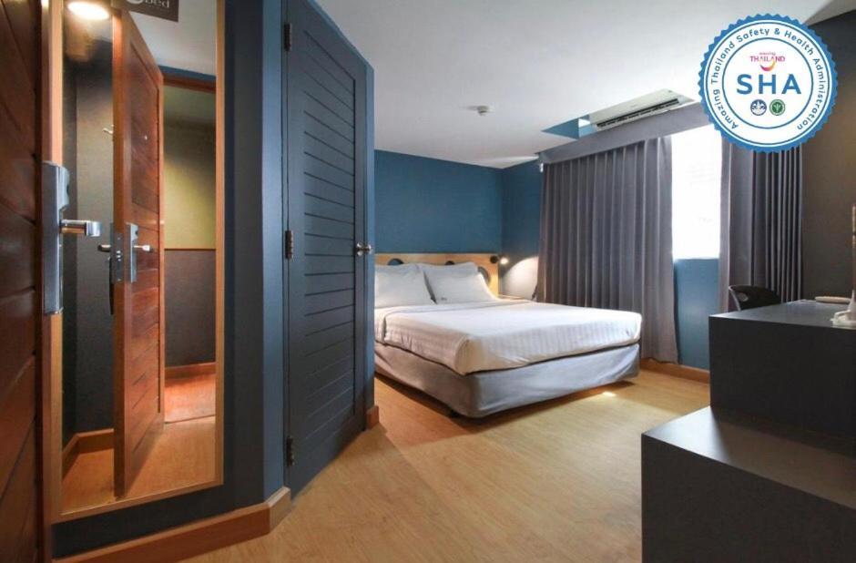 Hotel Mybed Ratchada Bangkok Esterno foto