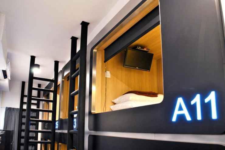Hotel Mybed Ratchada Bangkok Esterno foto