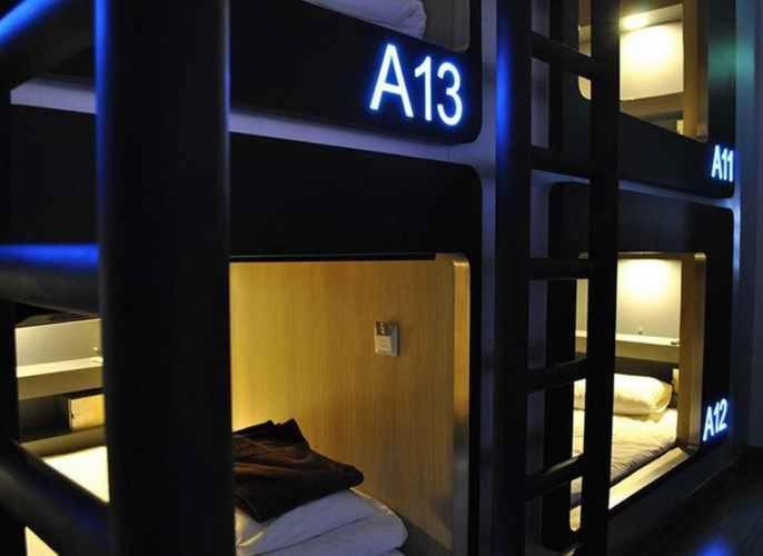 Hotel Mybed Ratchada Bangkok Esterno foto